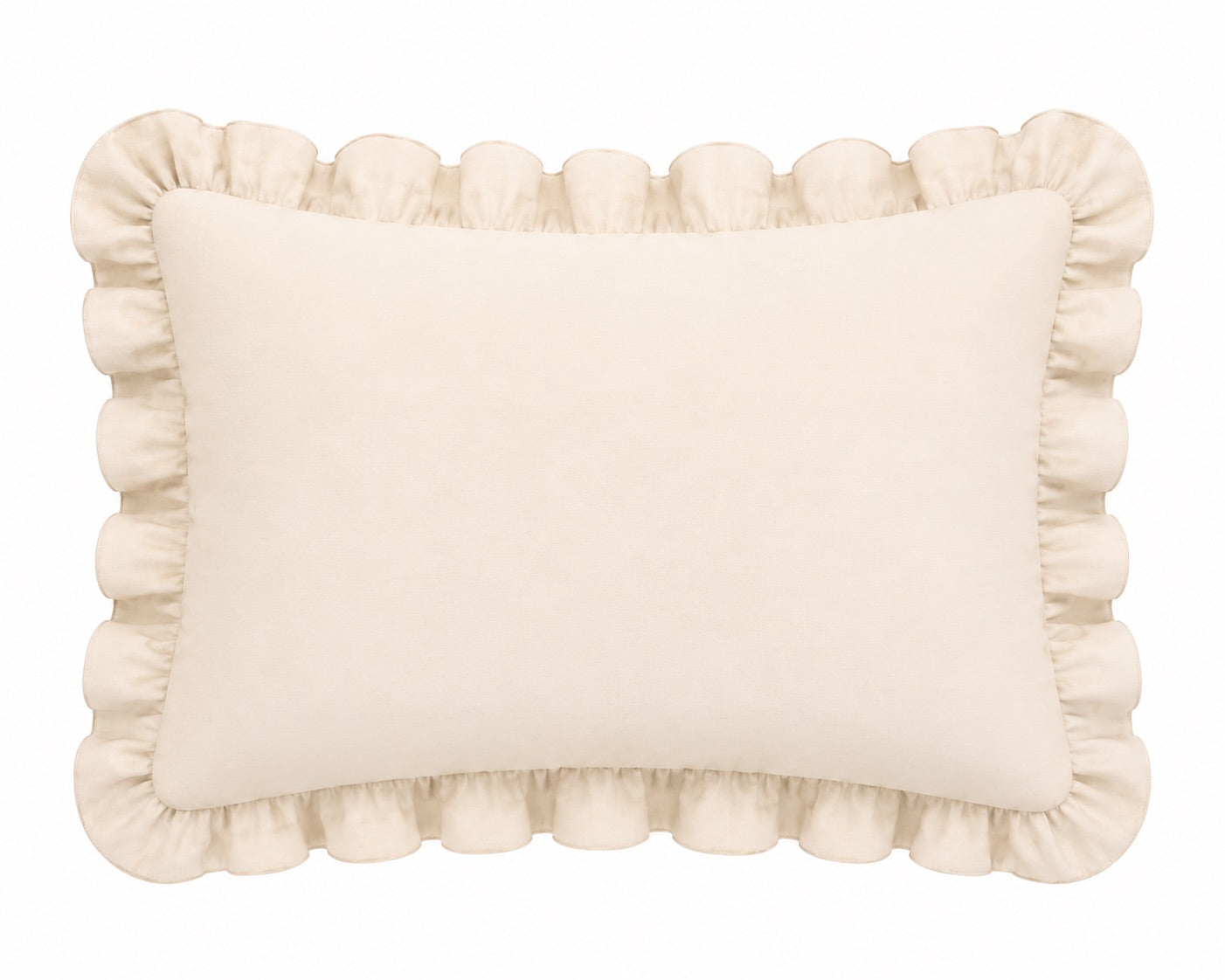 Standard Ruffle Pillow Case Cover