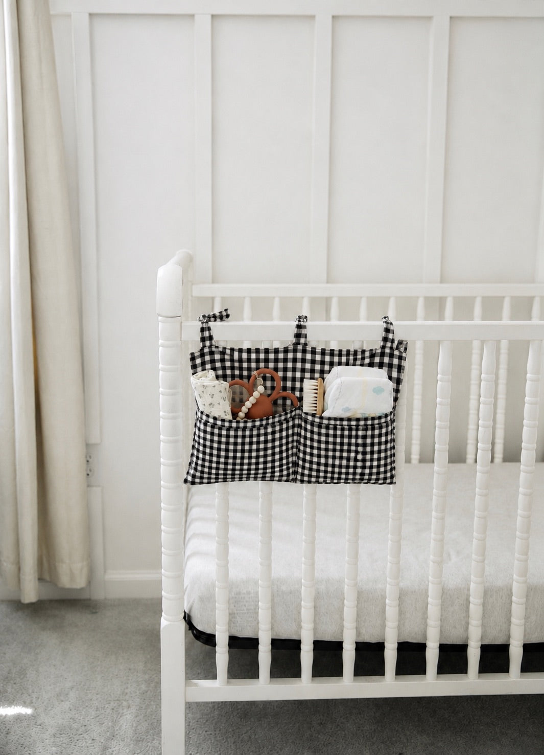 Crib Diaper Caddy Storage Organizer Nursery Room