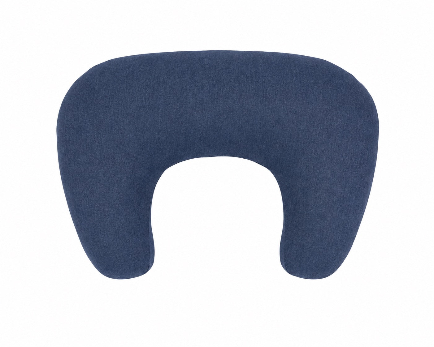 Dark Denim Ruffle Nursing Pillow Cover