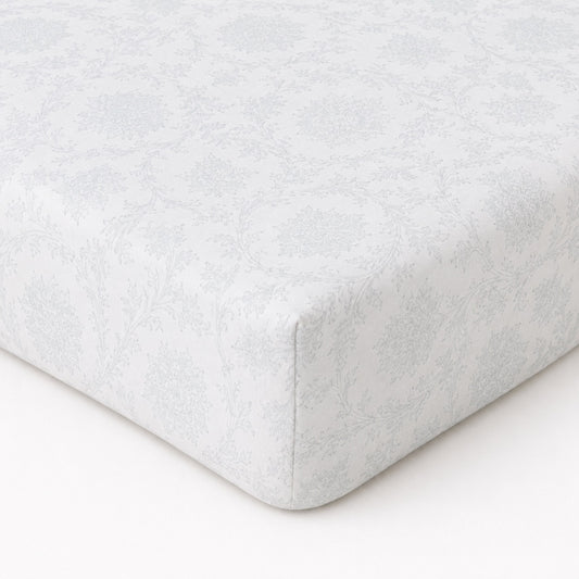 Sage Green Chinoiserie Crib Sheet