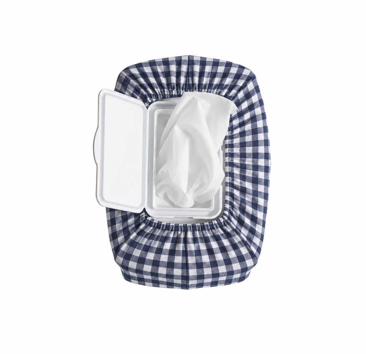 Gingham Wet Wipe Cover