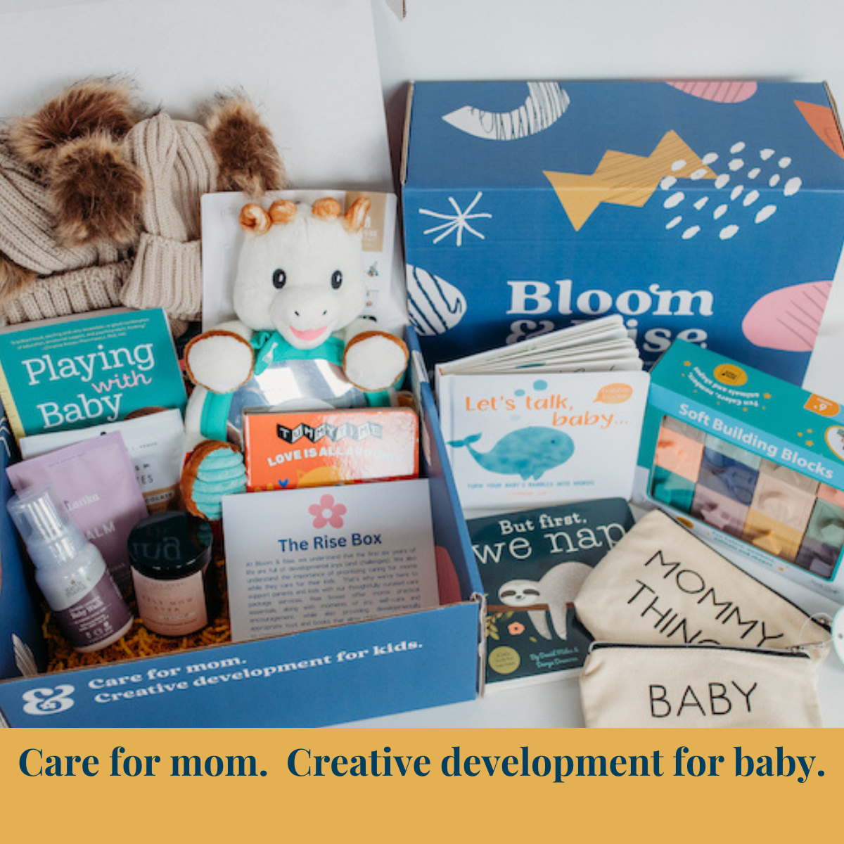 Rise Mom + Baby Box | Thoughtful Support for Moms & Babies (0–12 Months)