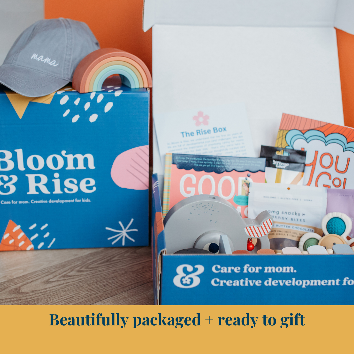 Rise Mom + Baby Box | Thoughtful Support for Moms & Babies (0–12 Months)