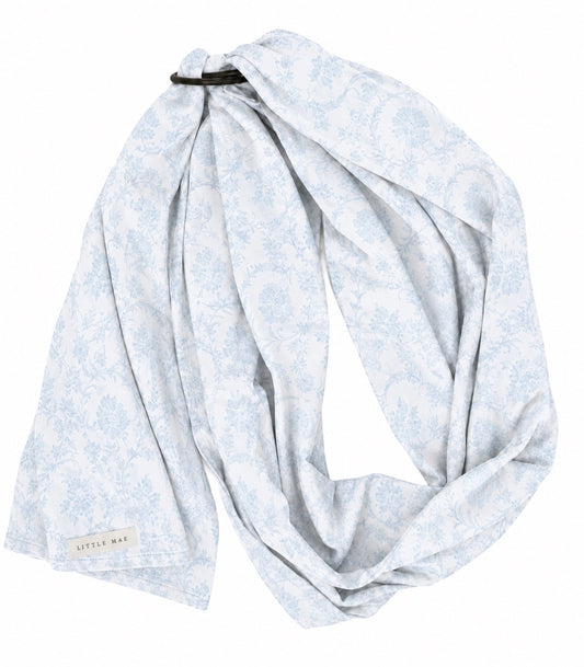 Blue Chinoiserie Ring Sling Carrier