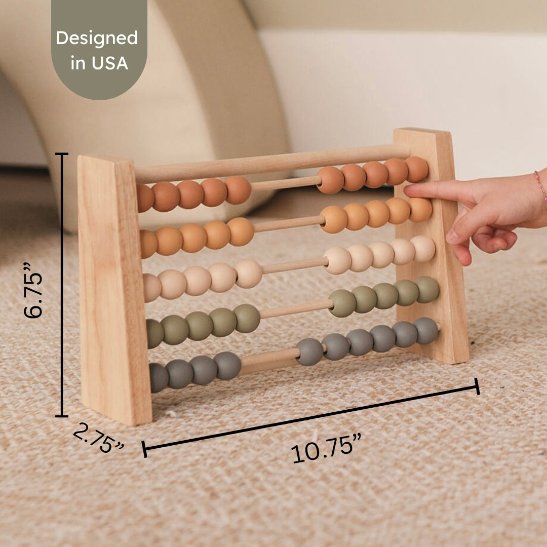 Neutral Wooden Abacus