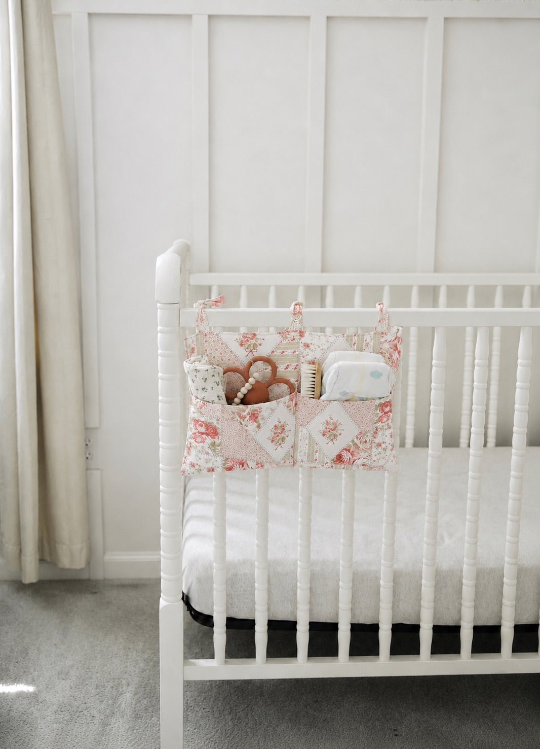 Crib Diaper Caddy Storage Organizer Nursery Room