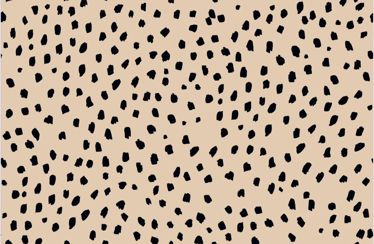 Beige Black Marks Sahara Nursing Pillow Cover