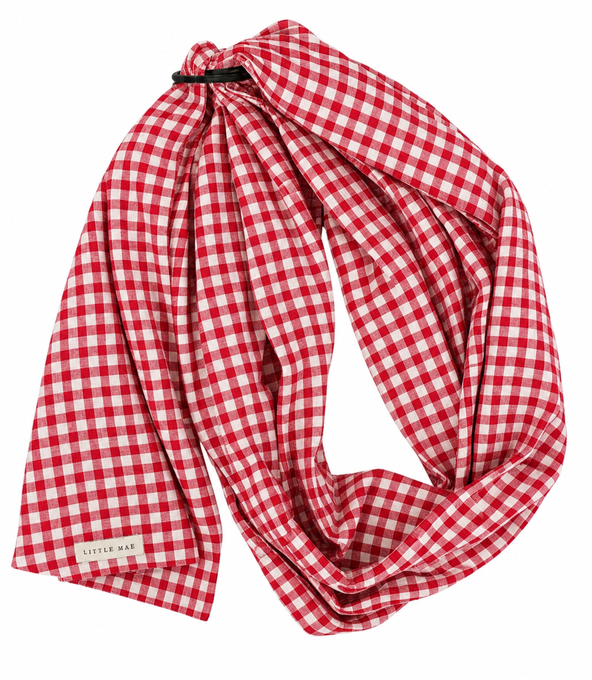 Red Gingham Ring Sling Carrier
