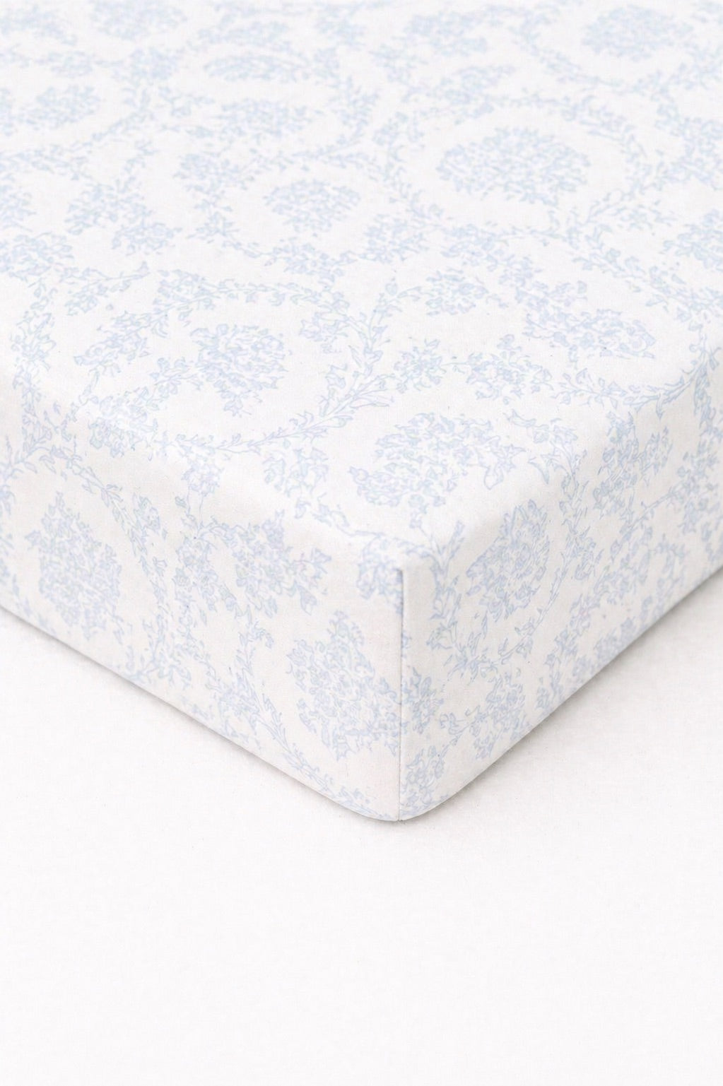 Blue Chinoiserie Crib Sheet