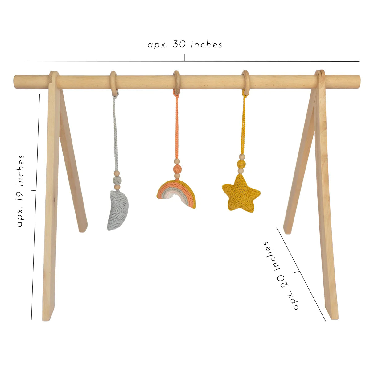 Sky Wooden Play Gym