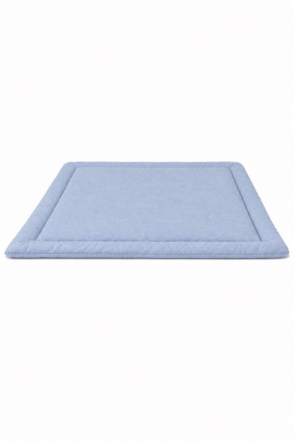 Light Denim Padded Baby Play Mat