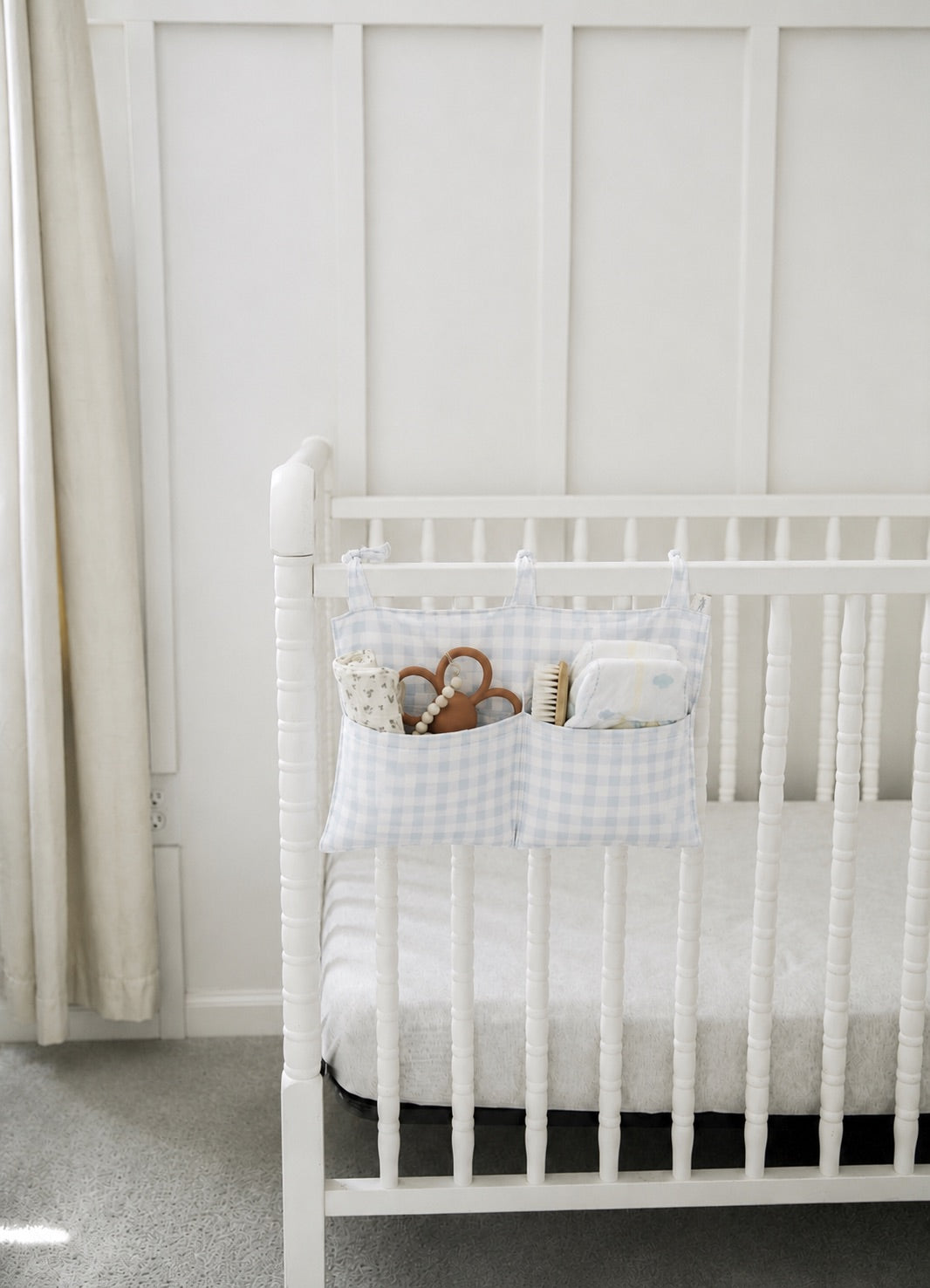Crib Diaper Caddy Storage Organizer Nursery Room