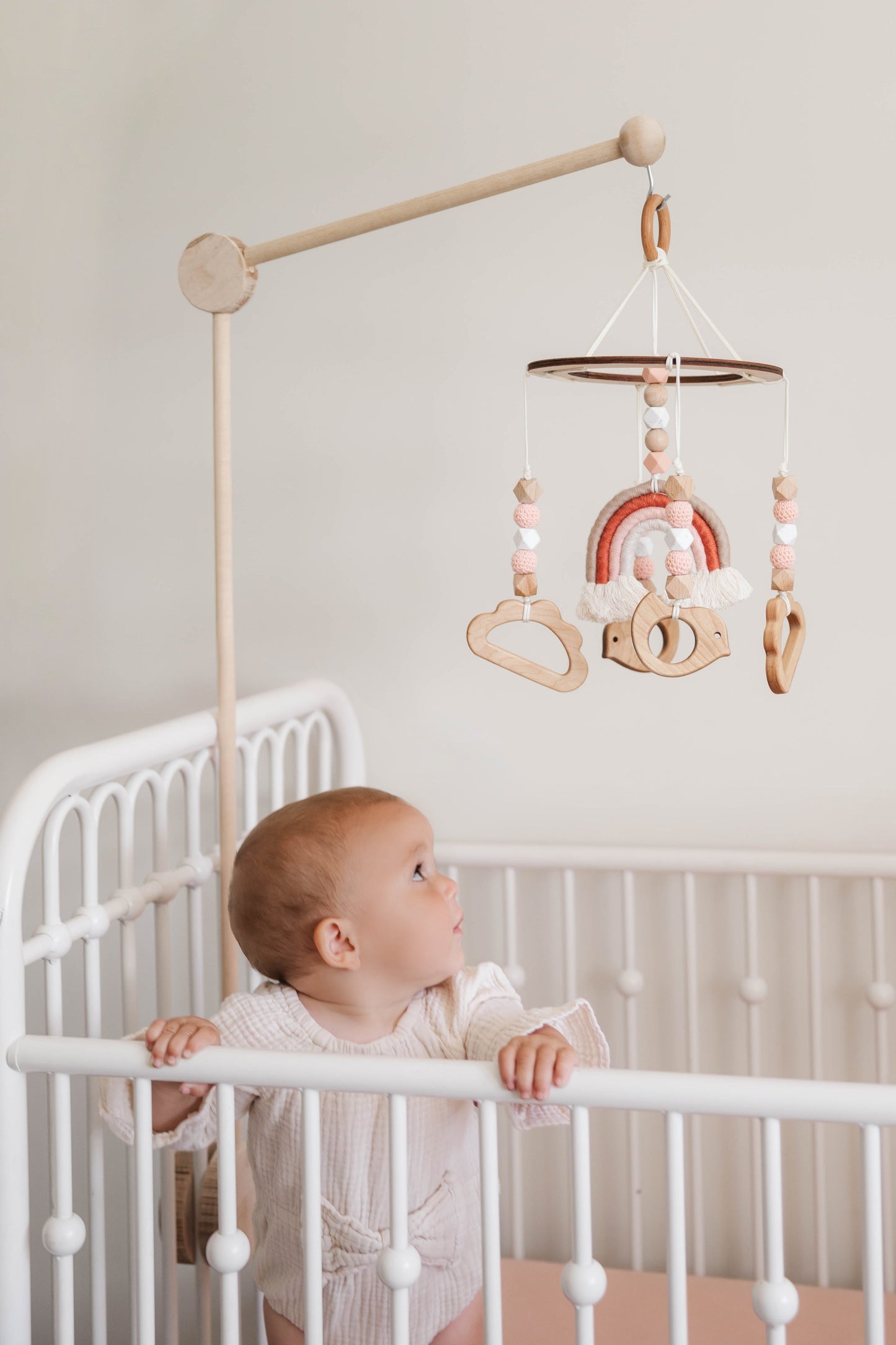 Rainbow Crib Mobile