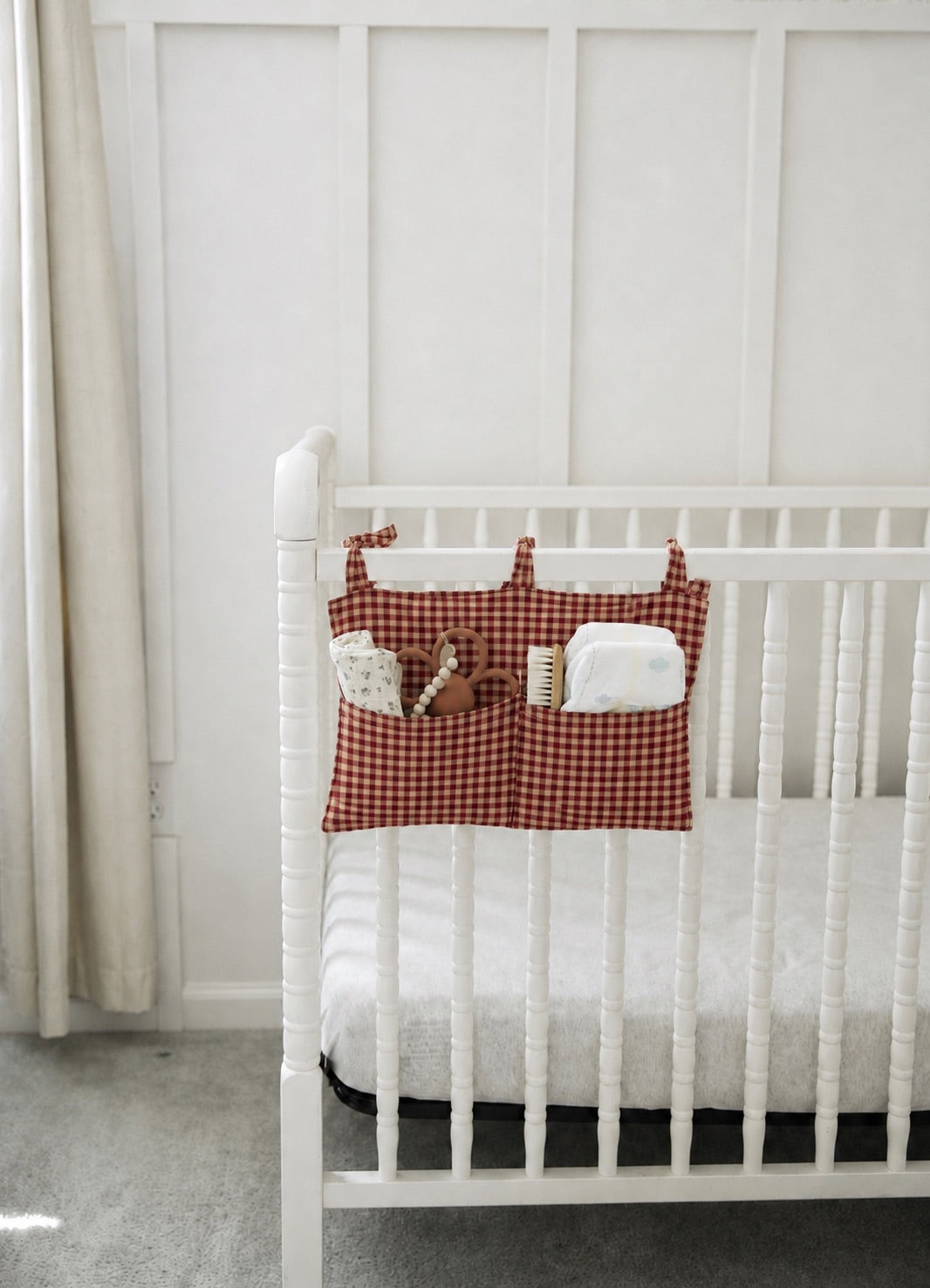 Crib Diaper Caddy Storage Organizer Nursery Room