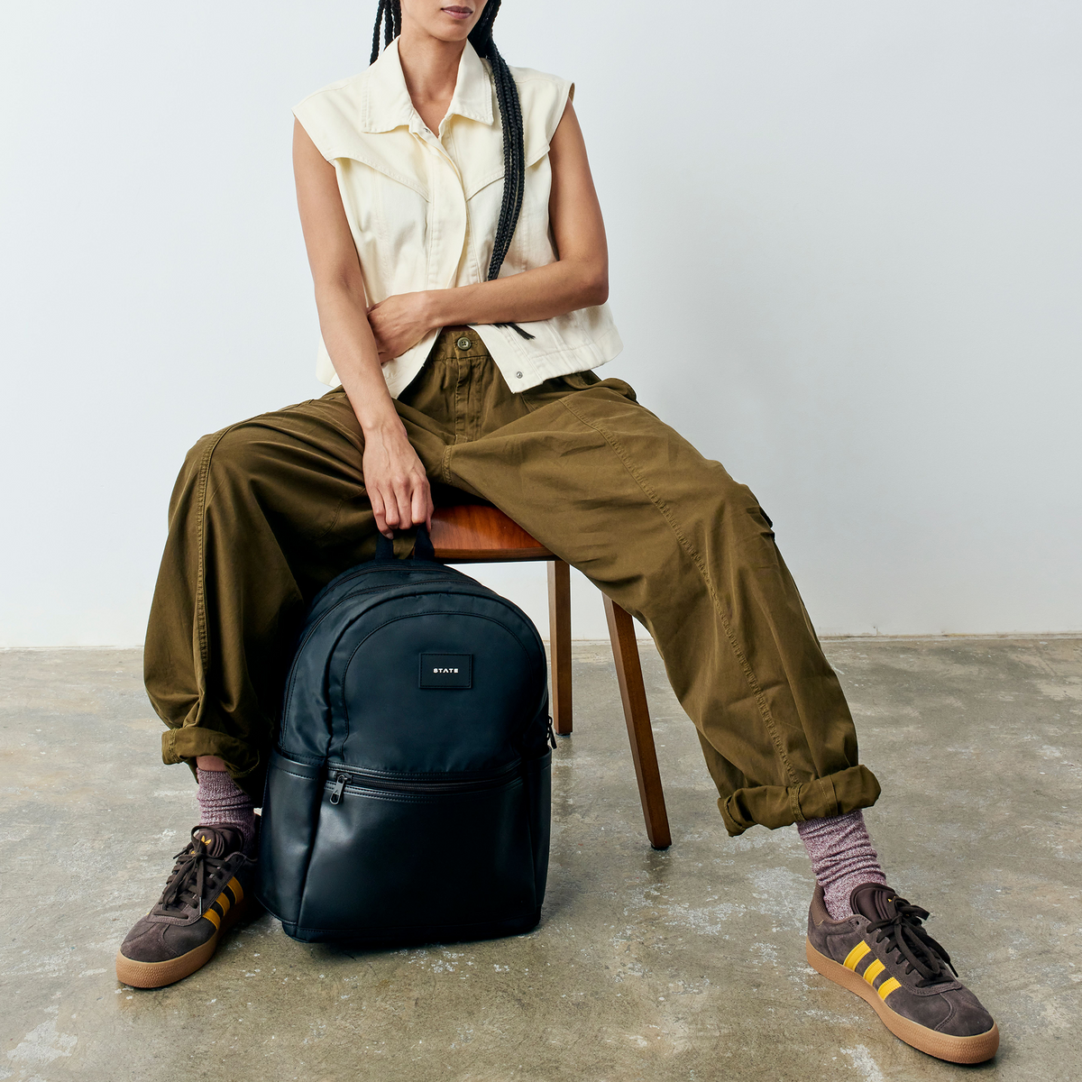 Evans Double Pocket Backpack