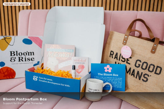 Bloom Postpartum Box | Thoughtful Support for the Fourth Trimester