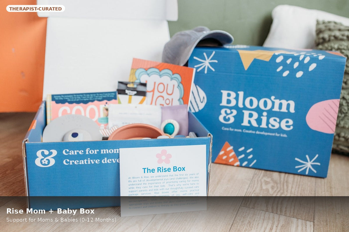 Rise Mom + Baby Box | Thoughtful Support for Moms & Babies (0–12 Months)