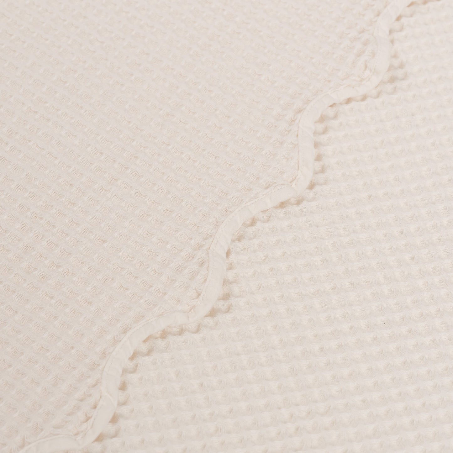 Waffle Knit Coverlet Set