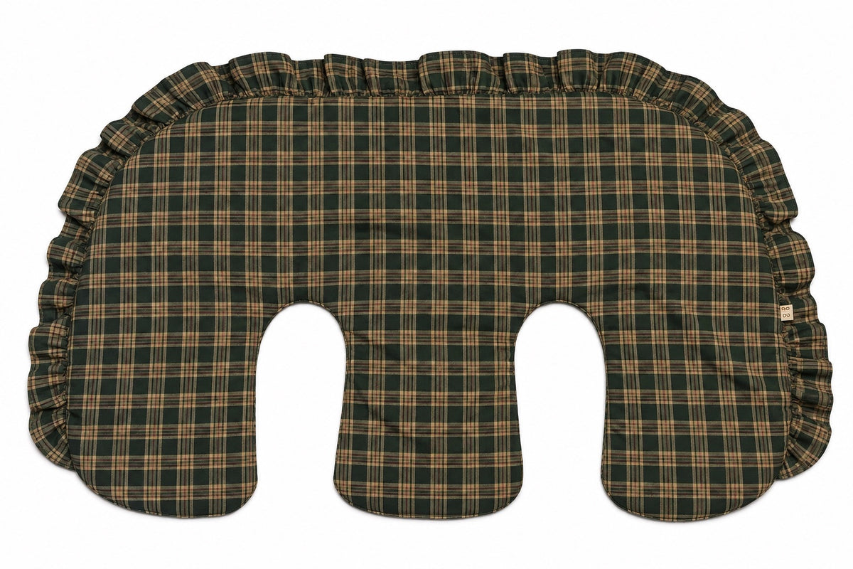 Ruffle Twins Nursing Pillow Cover