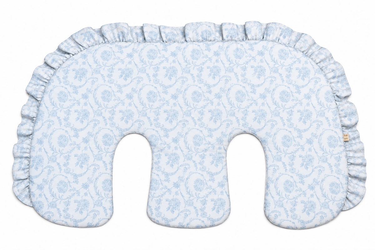 Ruffle Twins Nursing Pillow Cover