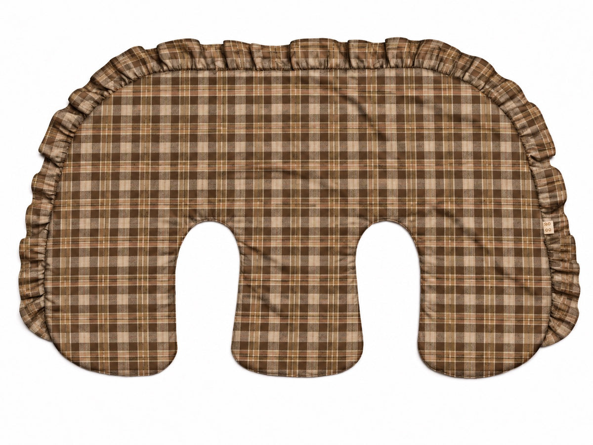 Ruffle Twins Nursing Pillow Cover