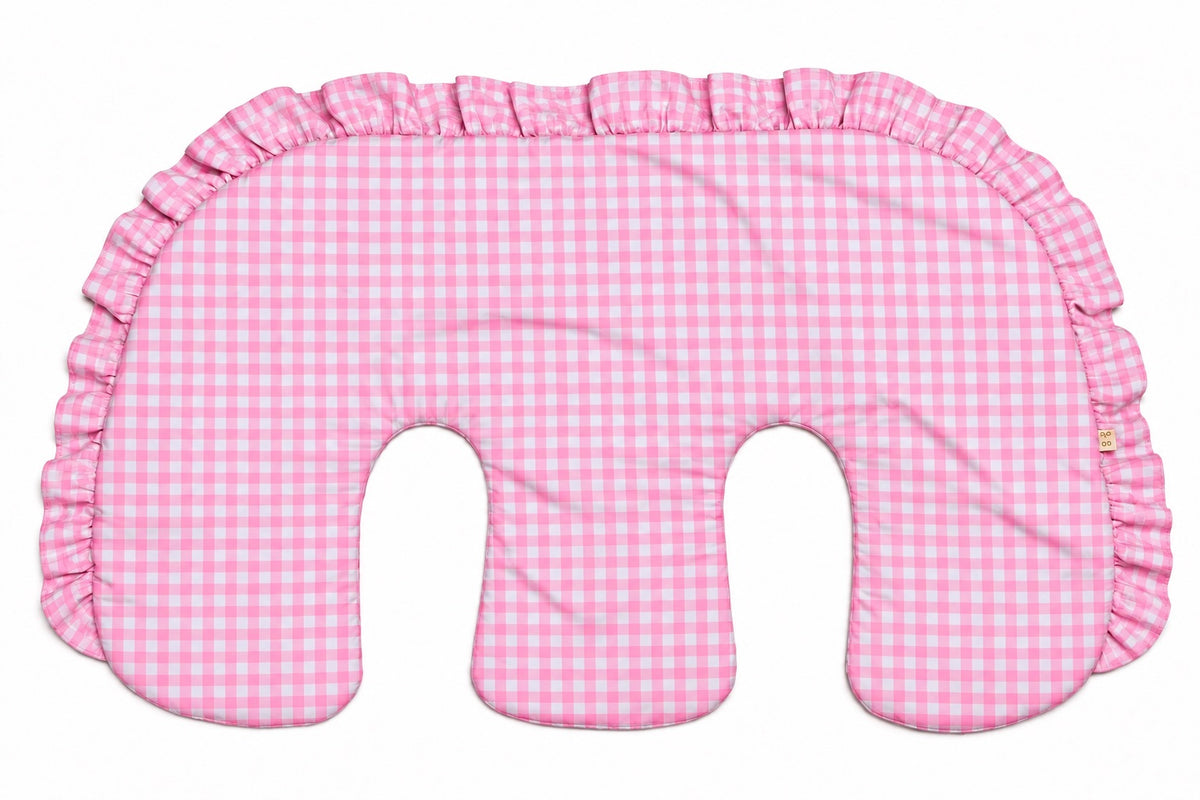 Ruffle Twins Nursing Pillow Cover