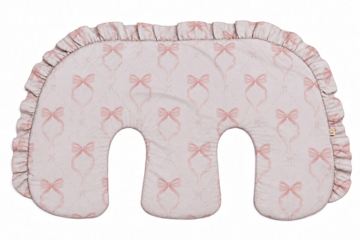 Ruffle Twins Nursing Pillow Cover