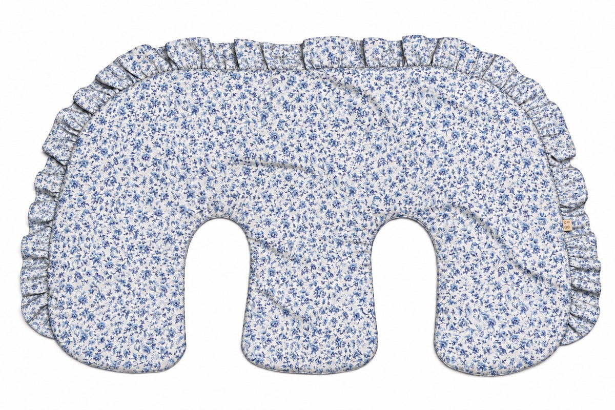 Ruffle Twins Nursing Pillow Cover