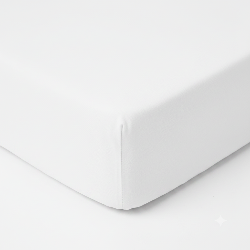 White Crib Sheet