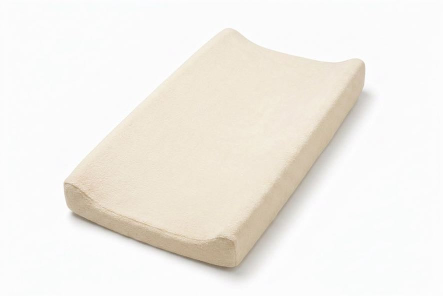 Cream Changing Pad Cover