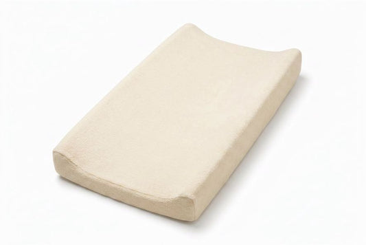 Cream Changing Pad Cover