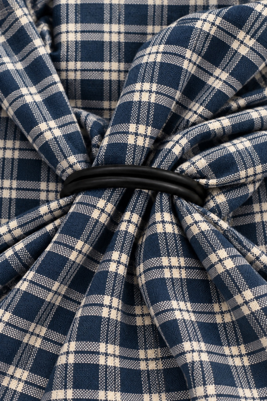 Blue Plaid Ring Sling Carrier