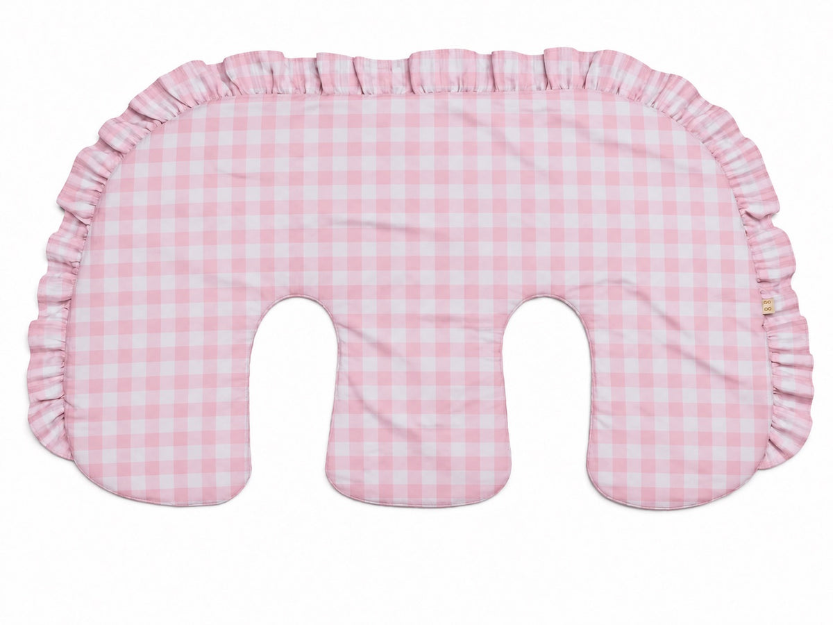 Ruffle Twins Nursing Pillow Cover