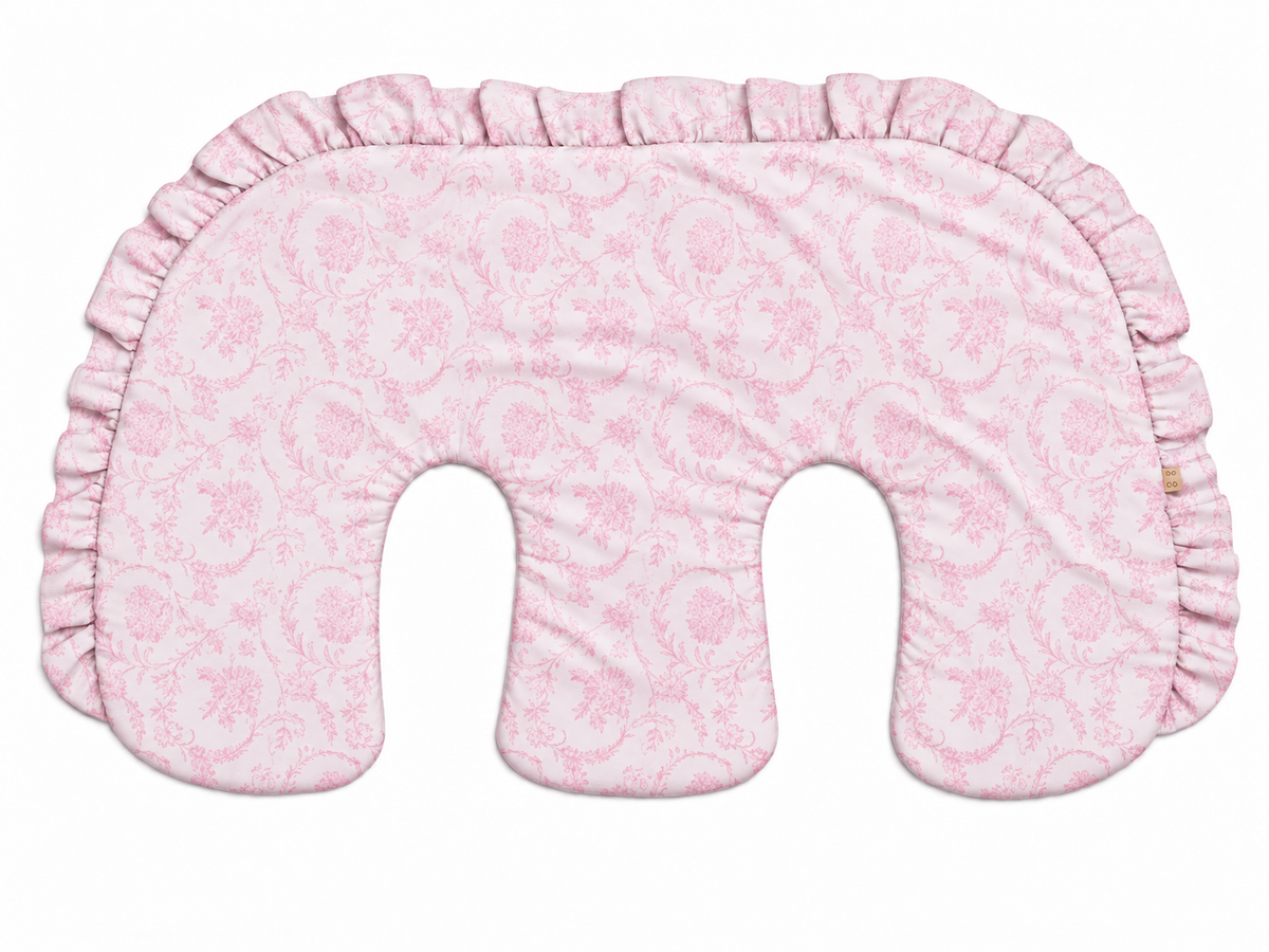 Ruffle Twins Nursing Pillow Cover