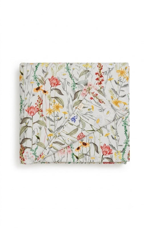 Wild Floral Crib Quilted Blanket