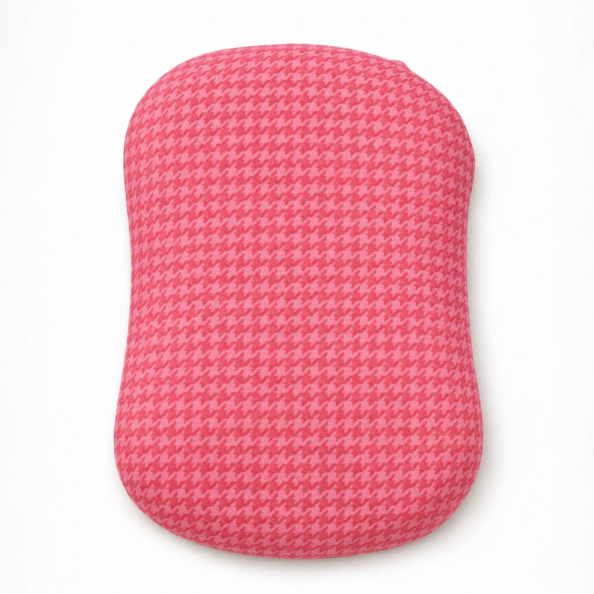 Pink Houndstooth Baby Lounger Cover