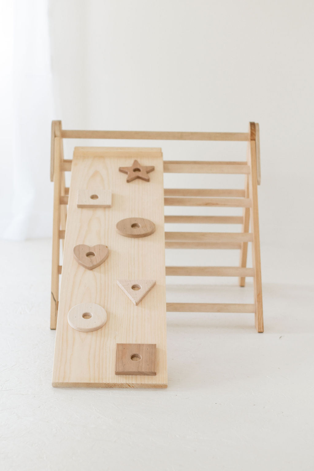 DICOUNTED/FLAWED Small Wooden climbing triangle