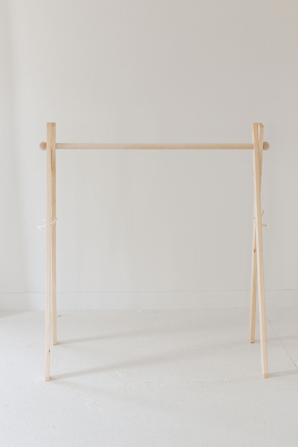 Wooden dress rack /toddler clothes rack