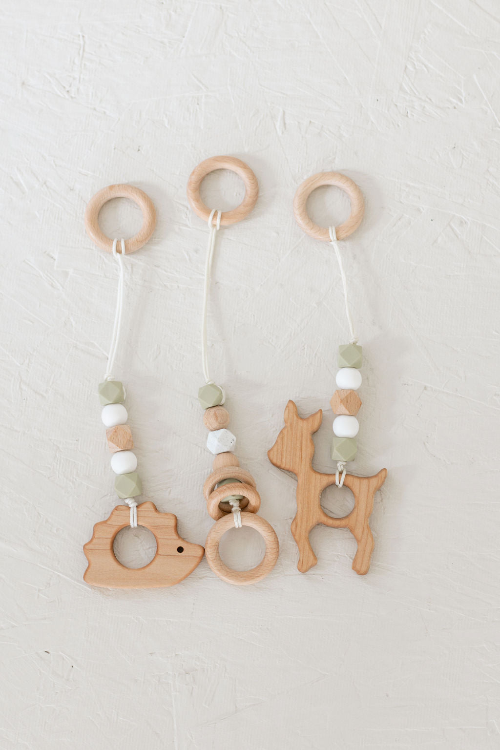 Sage green Gym toys/Wooden play gym, baby gym,