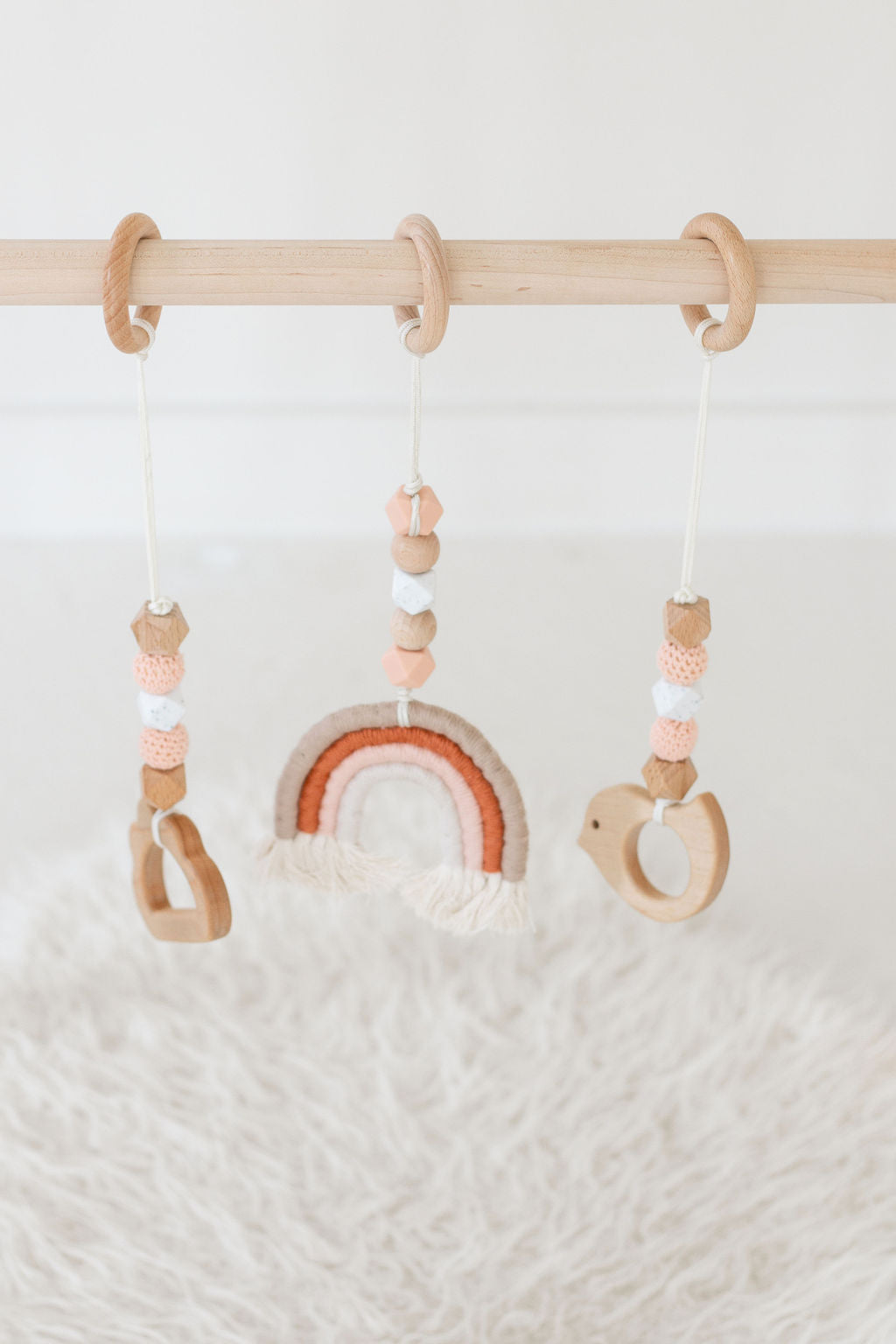 Hanging Rainbow Baby Gym Toys