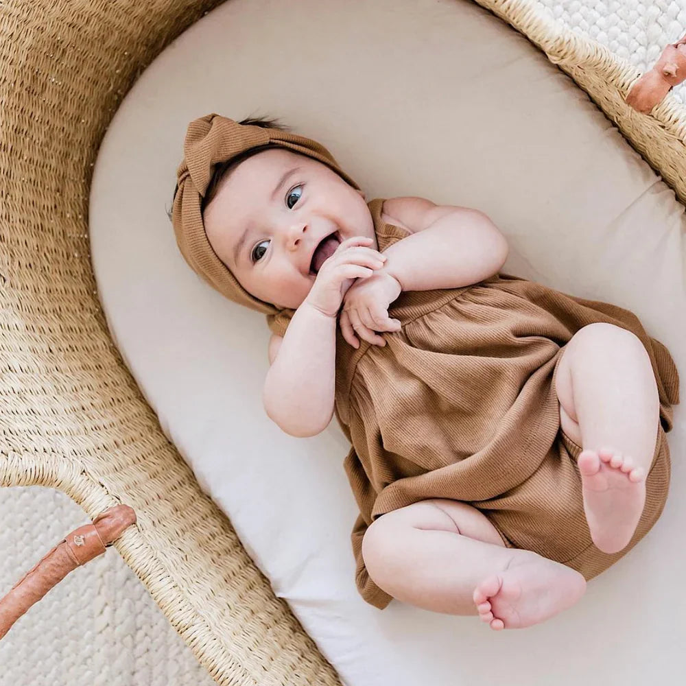 Inset Handle Moses Basket