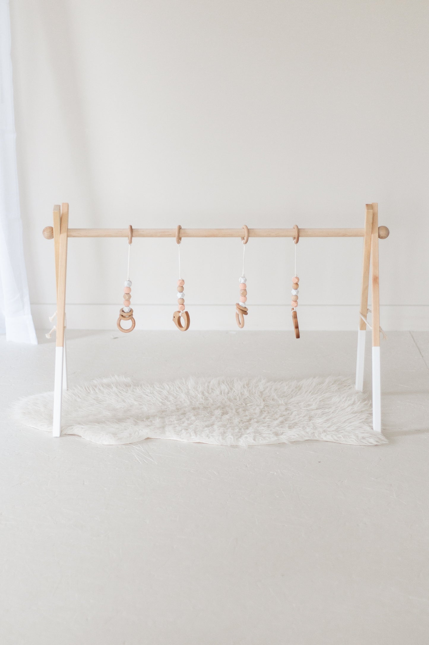 Twin sized Gym/Wooden play gym/baby gym/wooden baby gym/
