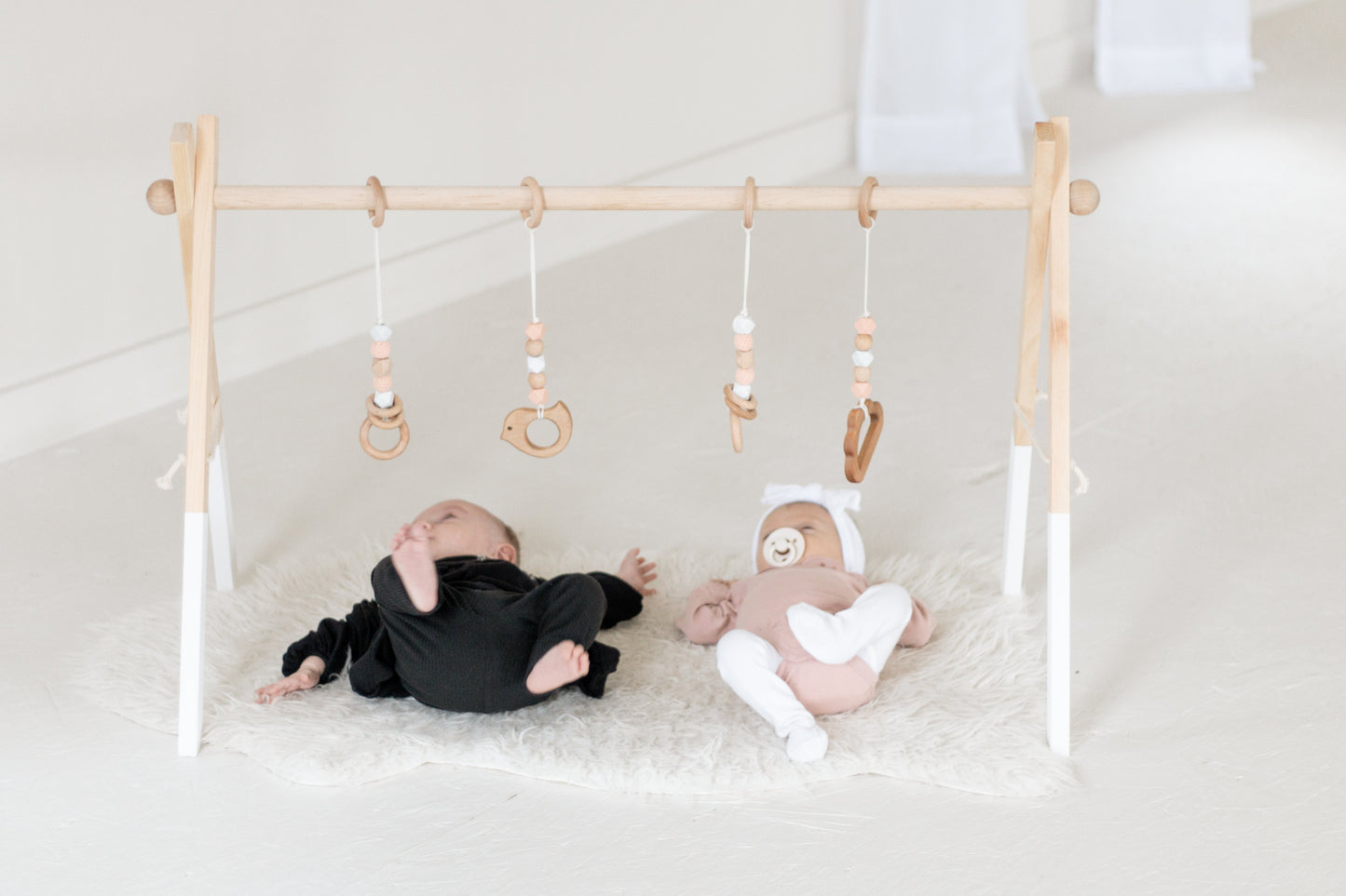 Twin sized Gym/Wooden play gym/baby gym/wooden baby gym/