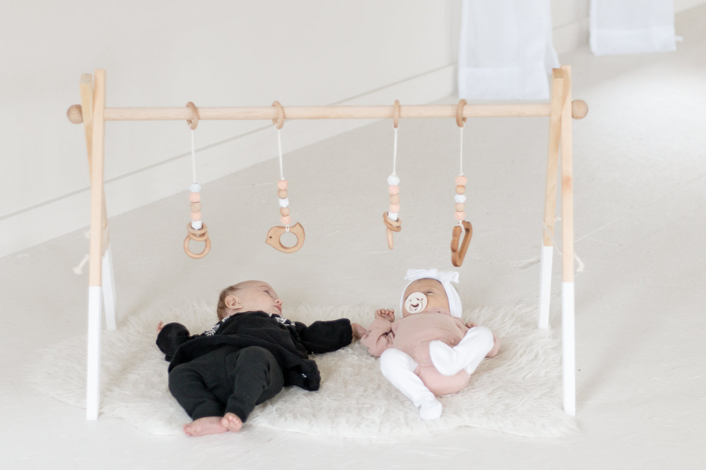 Twin sized Gym/Wooden play gym/baby gym/wooden baby gym/