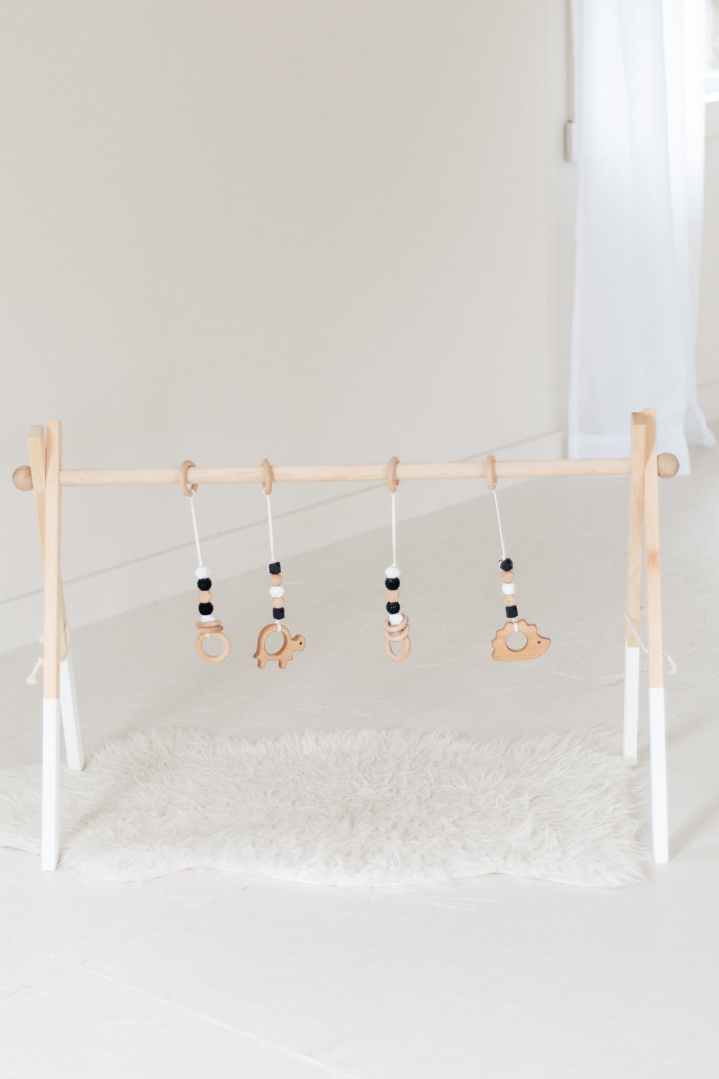 Twin sized Gym/Wooden play gym/baby gym/wooden baby gym/