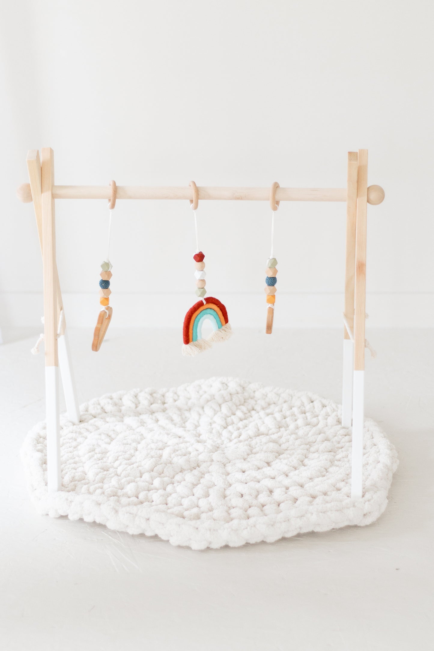 Hanging Rainbow Baby Gym Toys