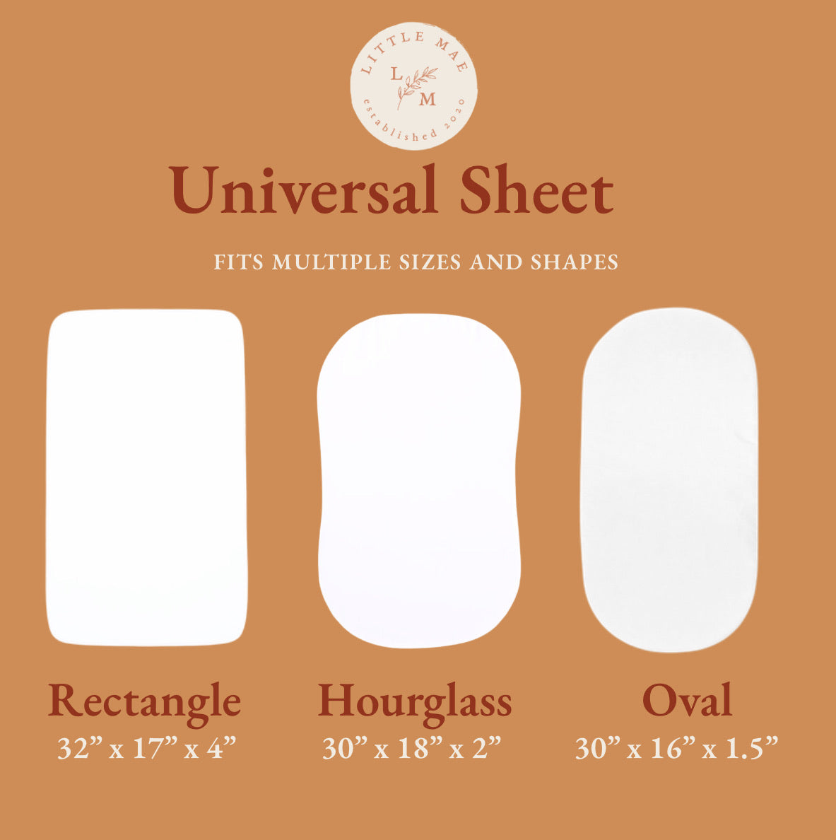 Light Denim Changing Pad Cover