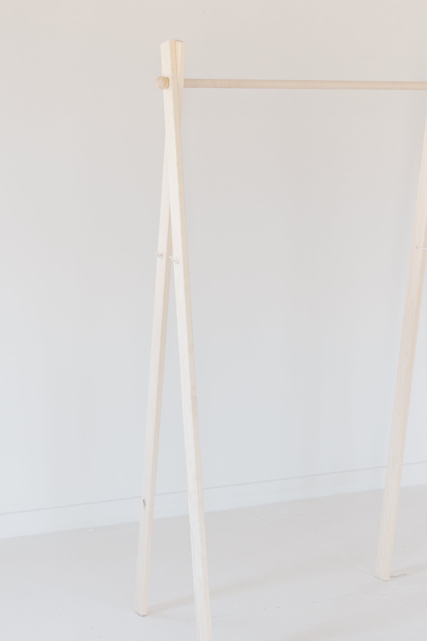 Large Wooden Clothing Rack