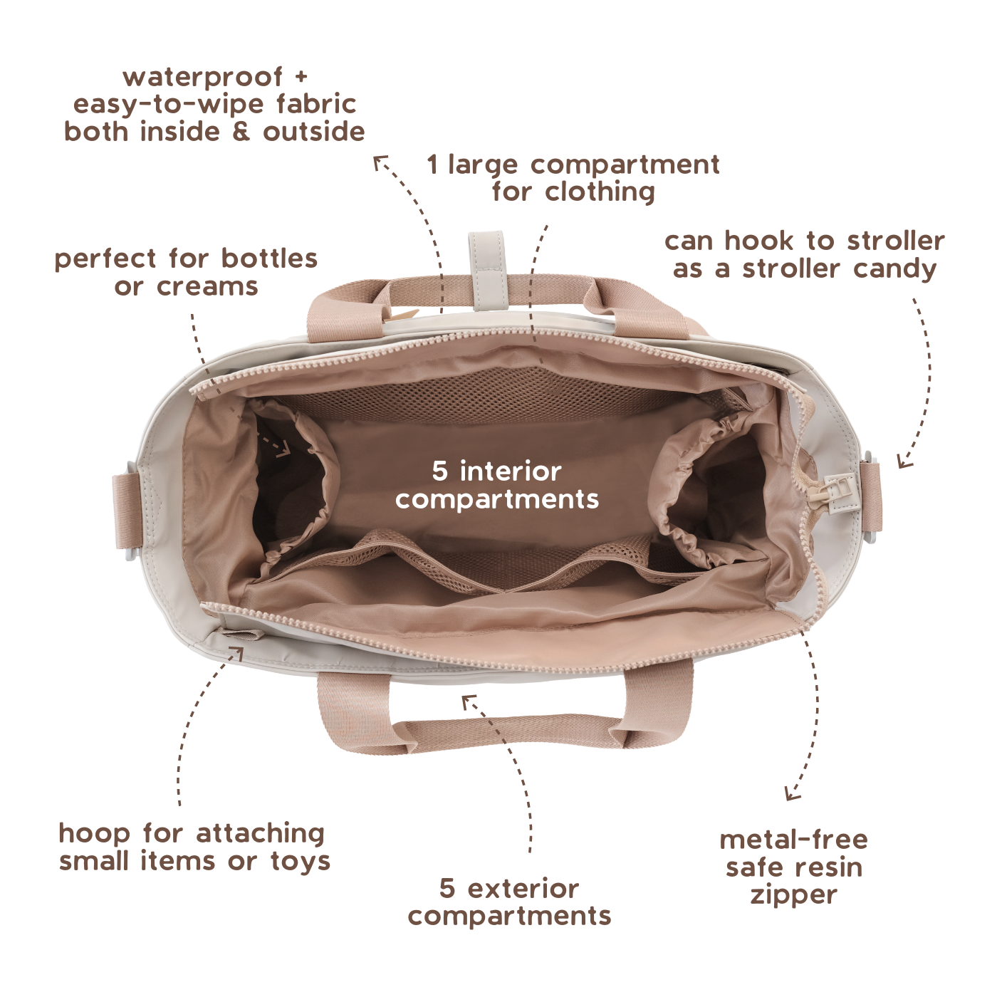 MARSU diaper bag