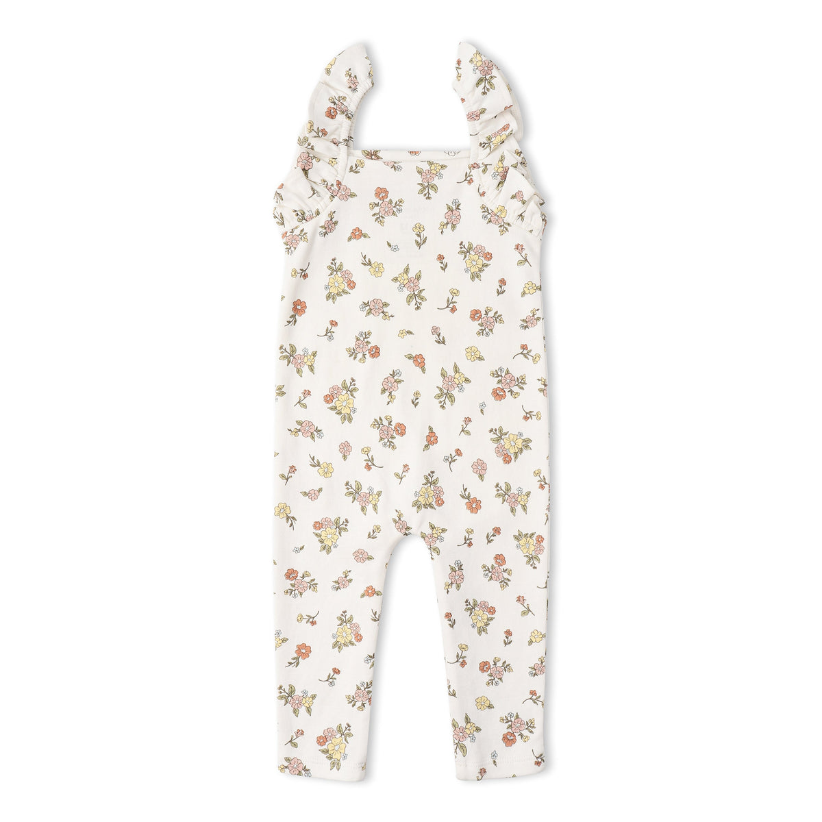 Organic Flutter Romper - Meadow